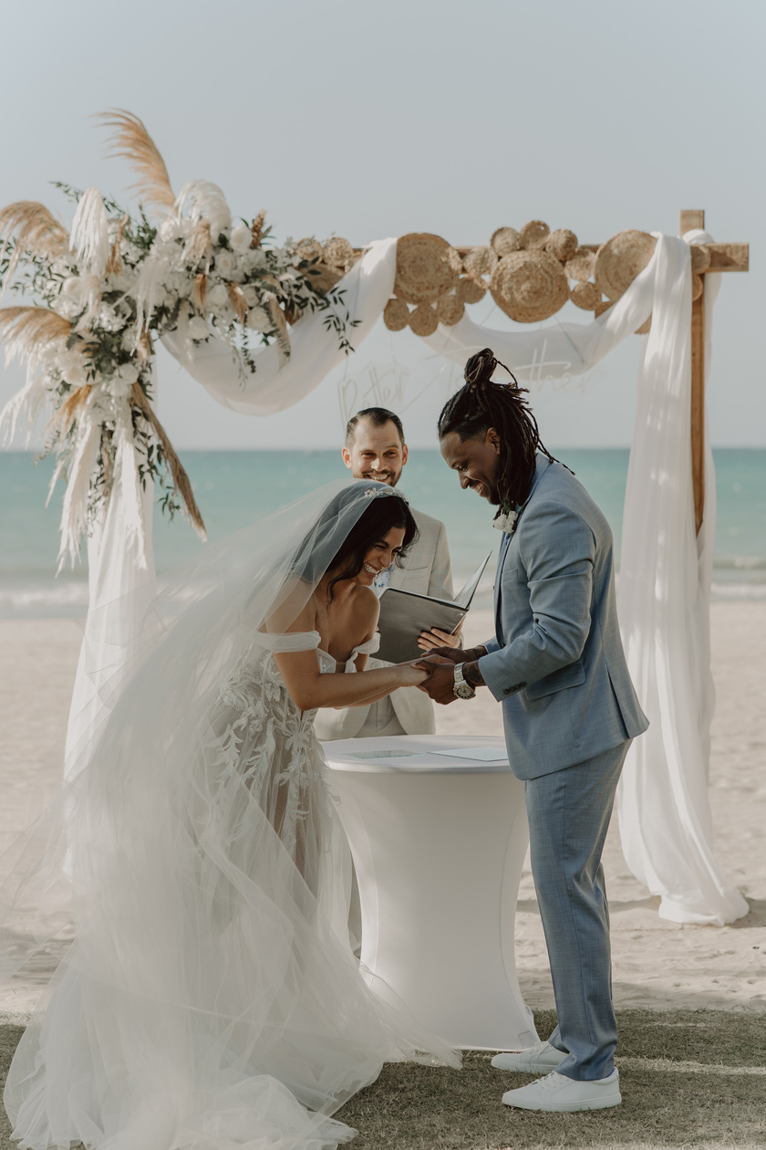 Wedding Ceremony in the Beach